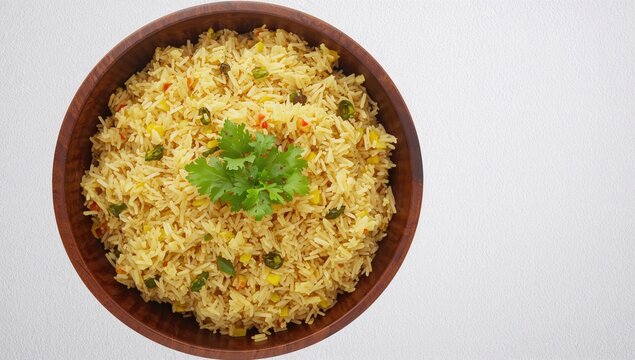 Aval upma or poha upma, a nutritious Indian breakfast option, fiber-dense choice