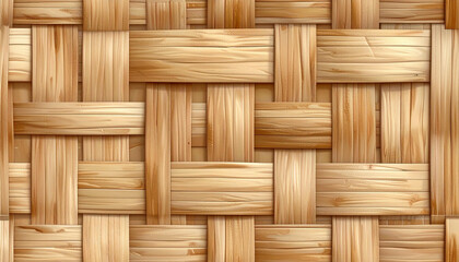 Close-up of woven natural fiber texture, showing intricate pattern.