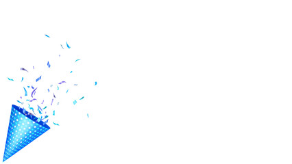 Confetti splashing bursting 