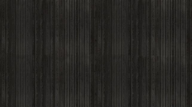 SEAMLESS black wood siding texture, painted timber cladding, wooden paneling wall background.
