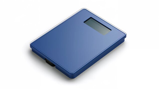 Compact digital weighing device against a plain white backdrop