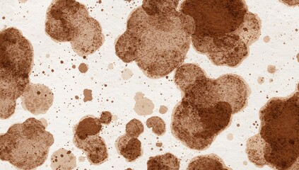 Cow tie dye seamless design, watercolor abstract spots ideal for textile and wallpaper applications