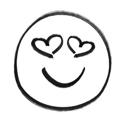 Frowning face emoji expressing disappointment sadness and negative emotions isolated on transparent background