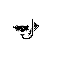 Snorkeling Gear Icon