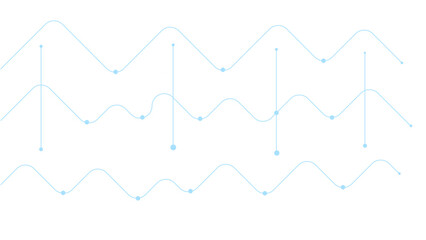 Futuristic technology design elements. Vector  Stylized Black and White Circuit Board