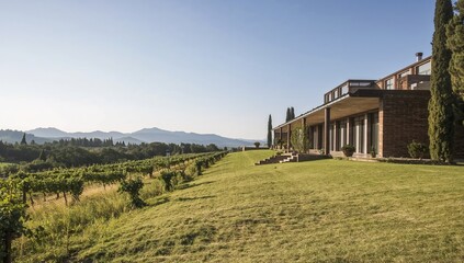 Antinori Winery in Chianti Classico, a contemporary architectural masterpiece emphasizing sustainability