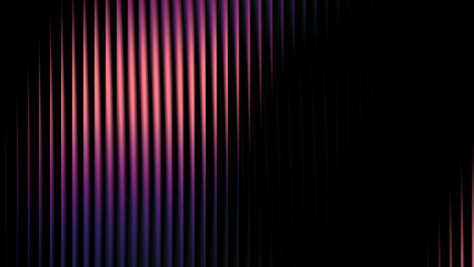 Radiant glass texture with glowing salmon, purple, and pink tones. Fluid energy and delicate color flow in a luminous display. Vertical waves create surface in this abstract Wallpaper 4k