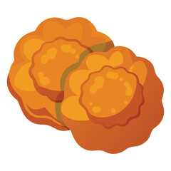 Floral nature design vector illustration of an abstract human brain sketch