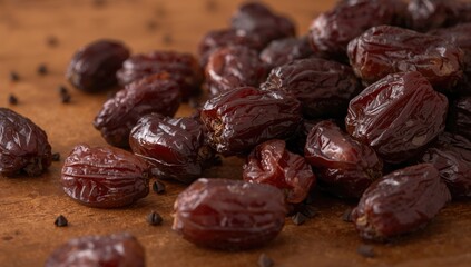 Obraz premium Succulent dried dates, fiber-dense choice