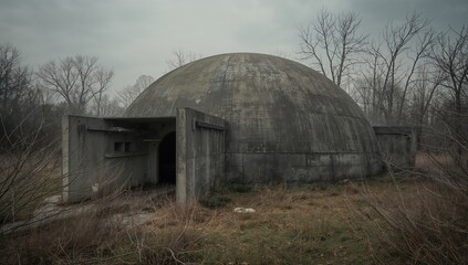 Concrete Cold War Era Survival Shelter, preservation, awareness of historical architecture