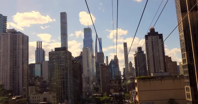 Cityscape at Noon. Manhattan, NYC