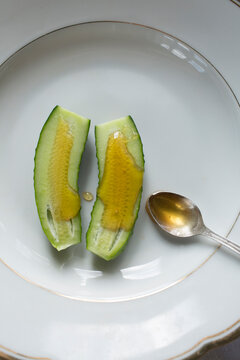 cucumber with honey