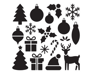 christmas elements in flat design 1.eps