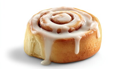 Single Cinnamon Roll With Icing