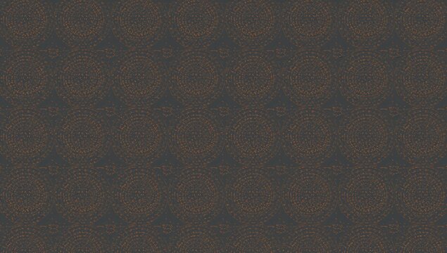Abstract Stippled Pattern with Geometric Dots and Retro Vibes - Handmade Seamless Background