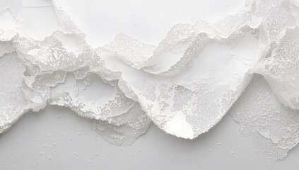 Obraz premium Subtle textures on a blank canvas invite the mind to a peaceful journey of artistic inspiration