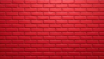 Background of a Clean Red Brick Surface