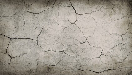 Cracked concrete wall texture, suitable for editorial header background
