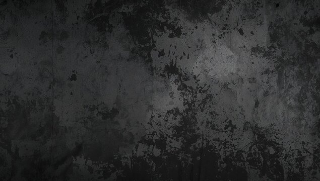 Grungy concrete surface featuring weathered stains for use as a backdrop or wallpaper.