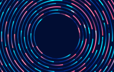 Abstract digital technology background. Big data, technology, data transfer