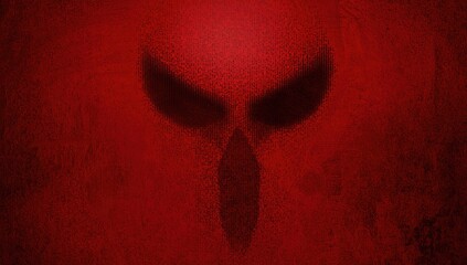 Binary code stream distorted with zoom effect suggesting cybersecurity threats, red alert for potential hacking risks