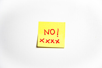Yellow sticky notes texture memo reminder. Note for business or school