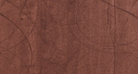 Mottled texture, paper-like surface. Soft brown hue with subtle patterns; creases, lines & faint...
