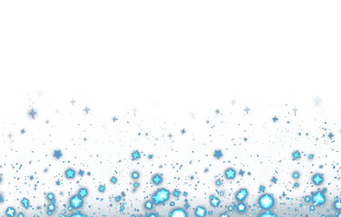 abstract blue background with stars 