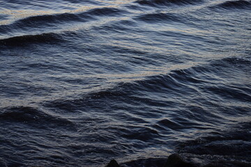 Waves in the Hudson river