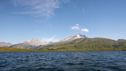 Scenic View Mountainous Region 