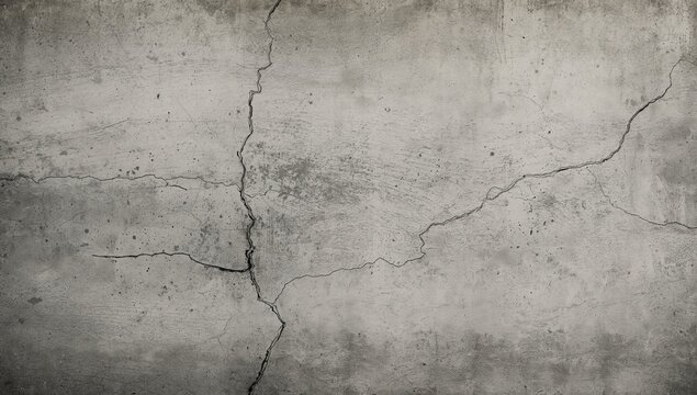 Cracked concrete wall texture, vintage aesthetic, suitable for editorial header background