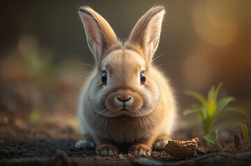 Fototapeta premium A typical example of a bunny