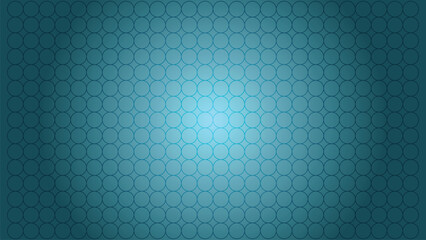Abstract Cyan Background with Geometric Circular Pattern for Creative Design Projects