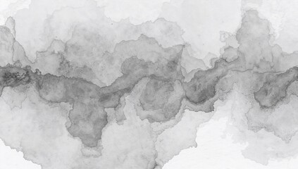 Grey watercolor background with hand-painted texture for creative designs