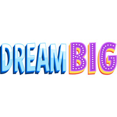 3d render of alphabet letters on text