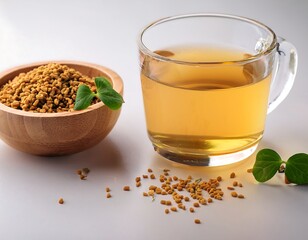 Soak fenugreek seeds or methi dana in water for the entire night.