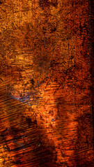 copper sheet with colorful. background or textura patterns
