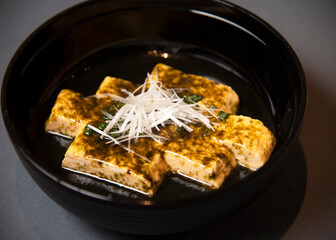 玉子焼き（海苔の餡かけ）