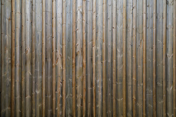 Fototapeta premium A real old wooden wall. Seasoned wooden planks