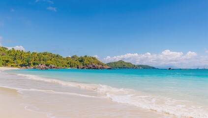 Obraz premium Stunning sea views from a remote island