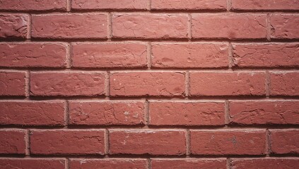 Obraz premium Detailed view of a pink brick surface, backdrop picture