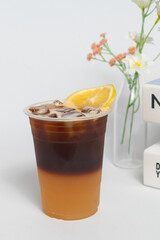 Orange Black Coffee