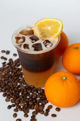 Orange Black Coffee