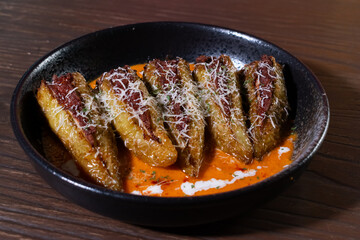 Pork Stuffed Peppers With Tomato Sauce