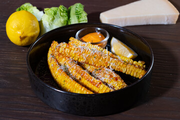 Corn Ribs With Paprika Spice