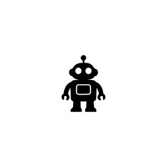 Robot scene vector art- রোবট 
