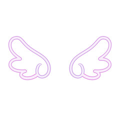 pink wings