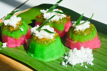 Cassava Cake, a traditional Indonesian cake made from cassava