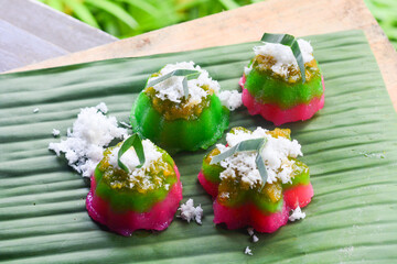 Cassava Cake, a traditional Indonesian cake made from cassava