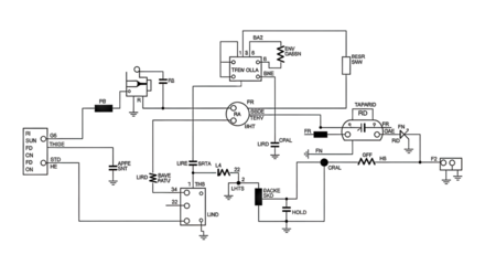 Detailed Electronic Circuit Diagram for Engineering Applications.